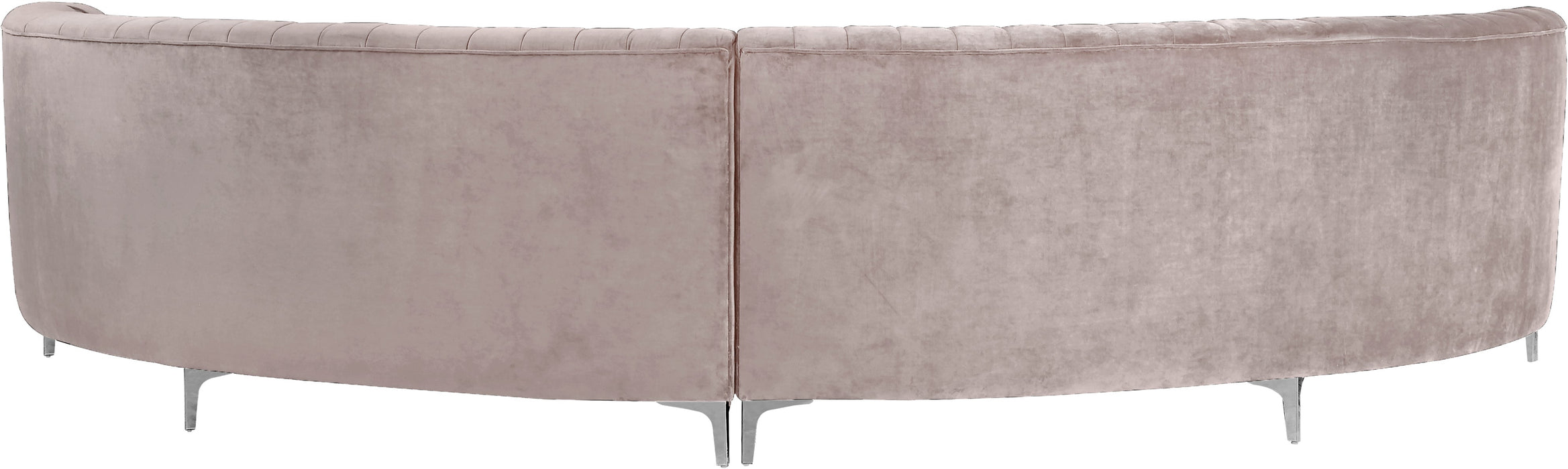 Jackson Velvet Sectional - Sterling House Interiors