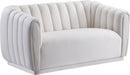 Dixie Velvet Loveseat - Sterling House Interiors