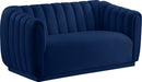 Dixie Velvet Loveseat - Sterling House Interiors