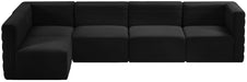 Quincy Velvet Modular Sectional - Sterling House Interiors