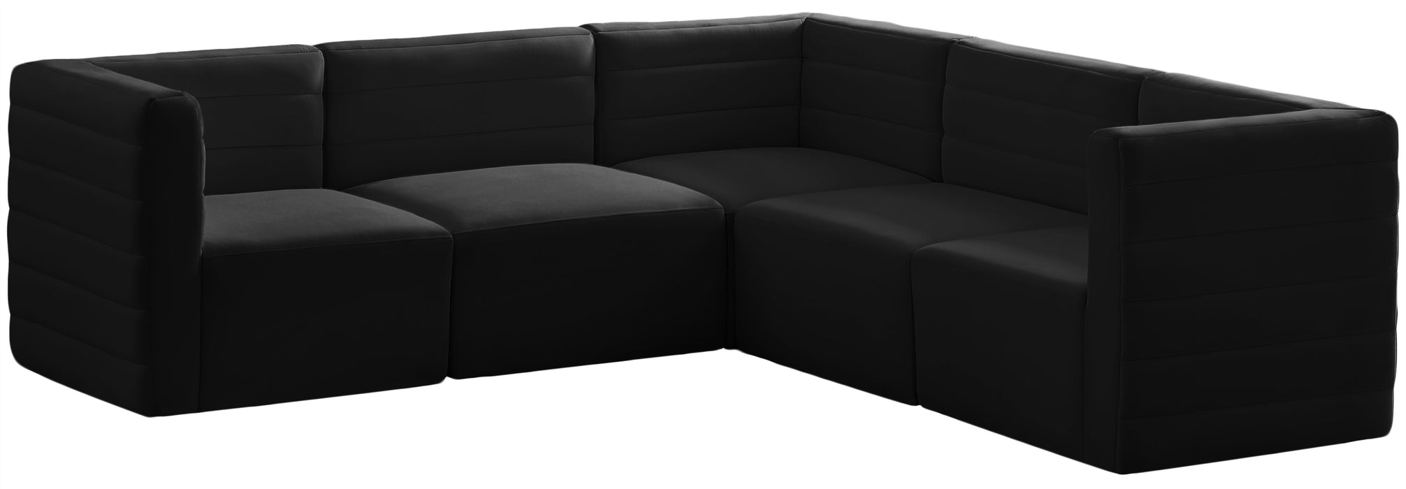 Quincy Velvet Modular Sectional - Sterling House Interiors