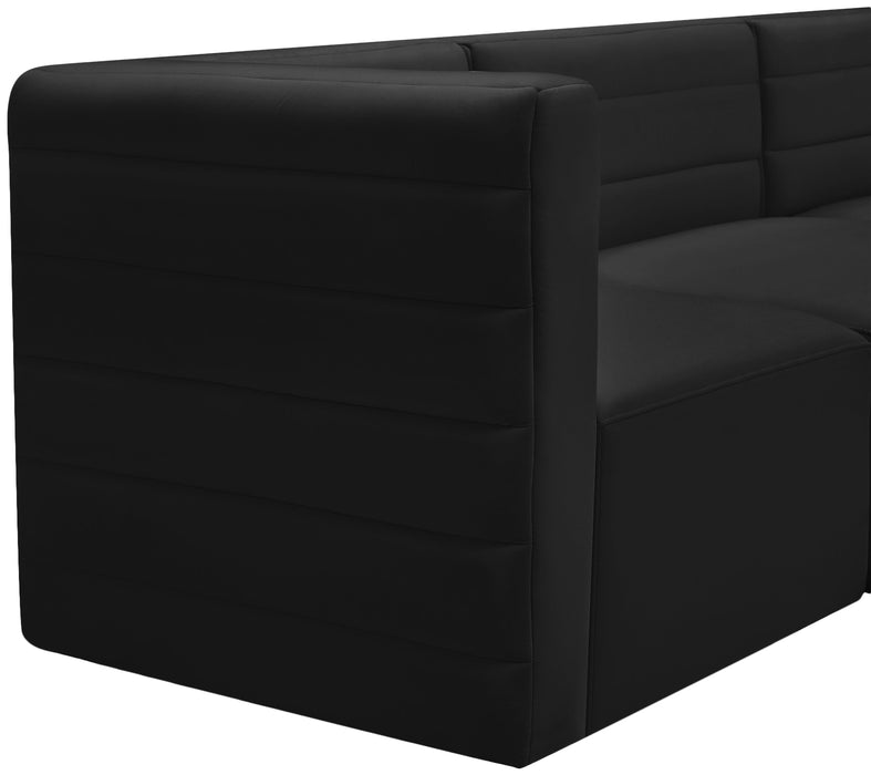 Quincy Velvet Modular Sectional - Sterling House Interiors