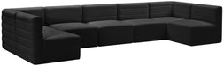 Quincy Velvet Modular Sectional - Sterling House Interiors