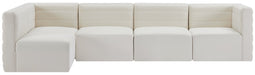Quincy Velvet Modular Sectional - Sterling House Interiors