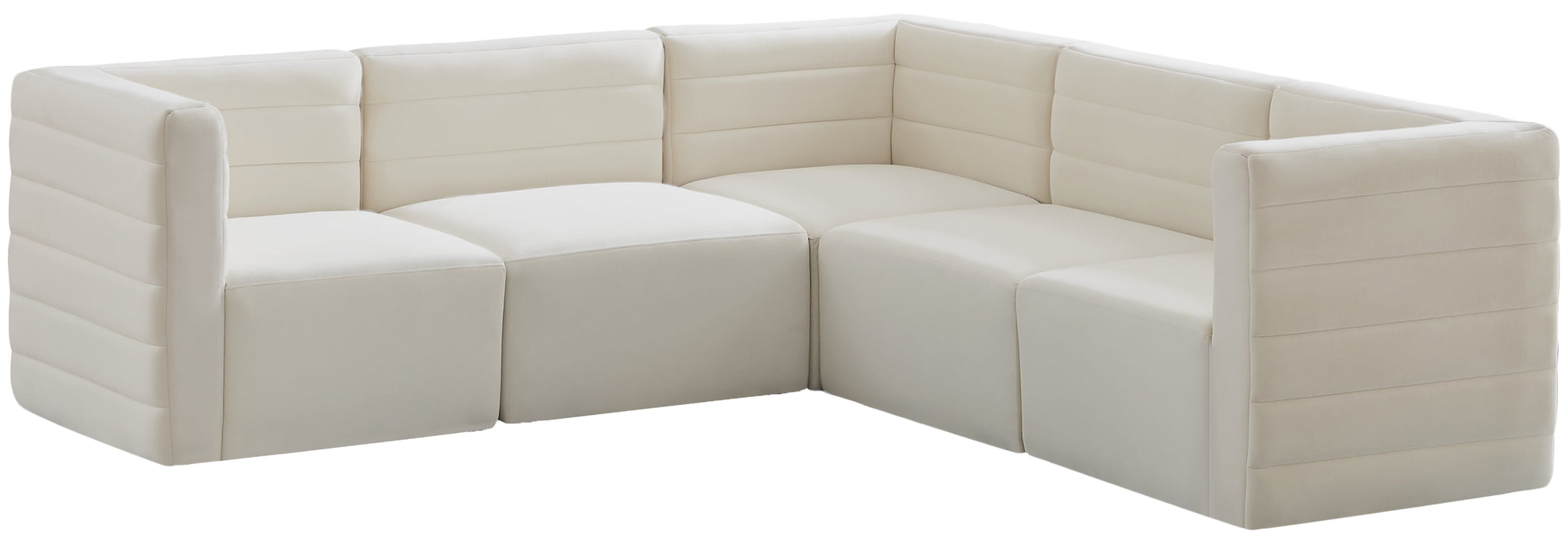 Quincy Velvet Modular Sectional - Sterling House Interiors