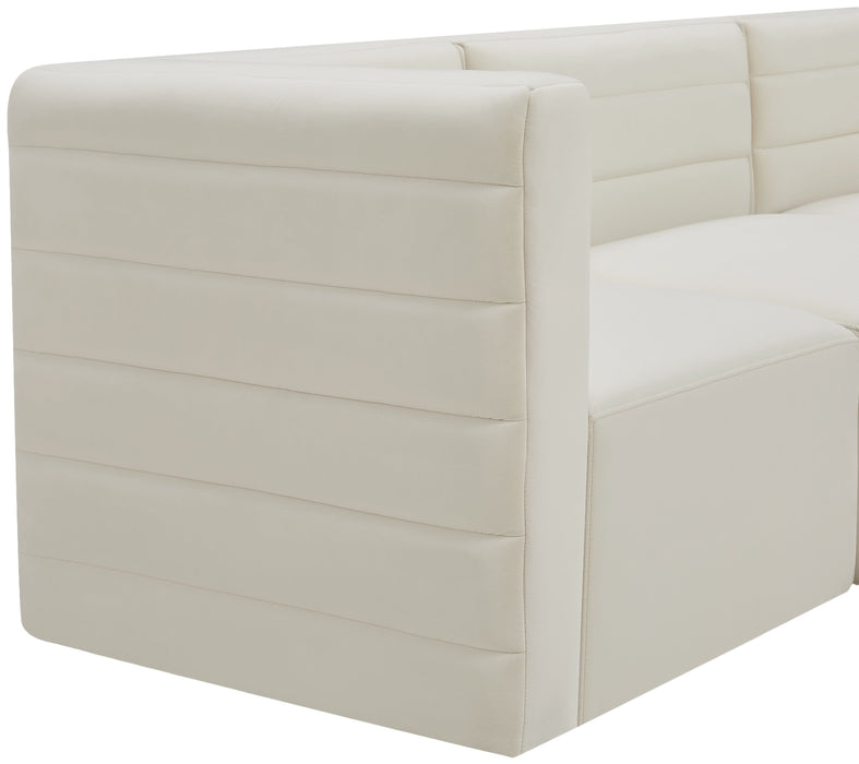 Quincy Velvet Modular Sectional - Sterling House Interiors