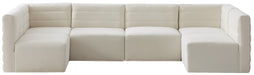 Quincy Velvet Modular Sectional - Sterling House Interiors