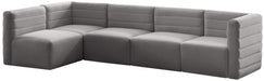 Quincy Velvet Modular Sectional - Sterling House Interiors