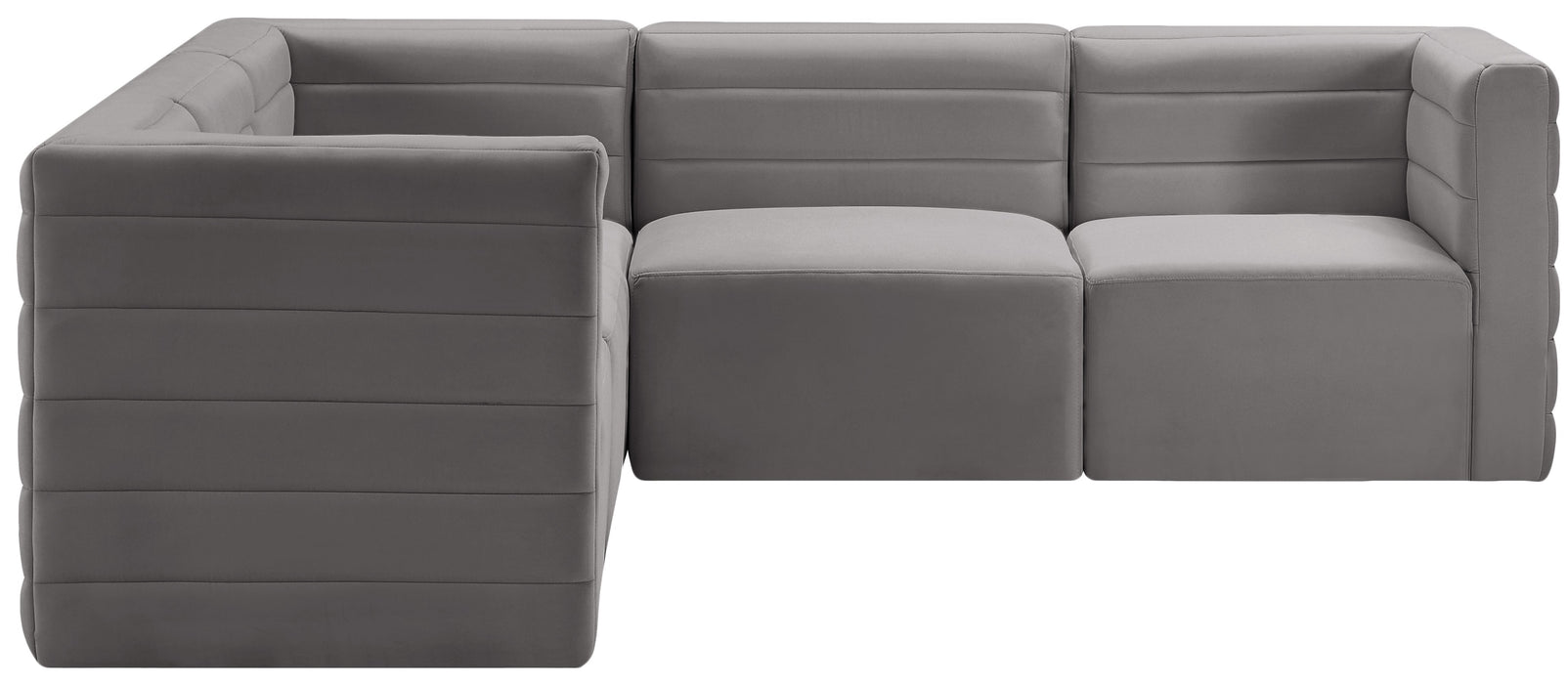 Quincy Velvet Modular Sectional - Sterling House Interiors