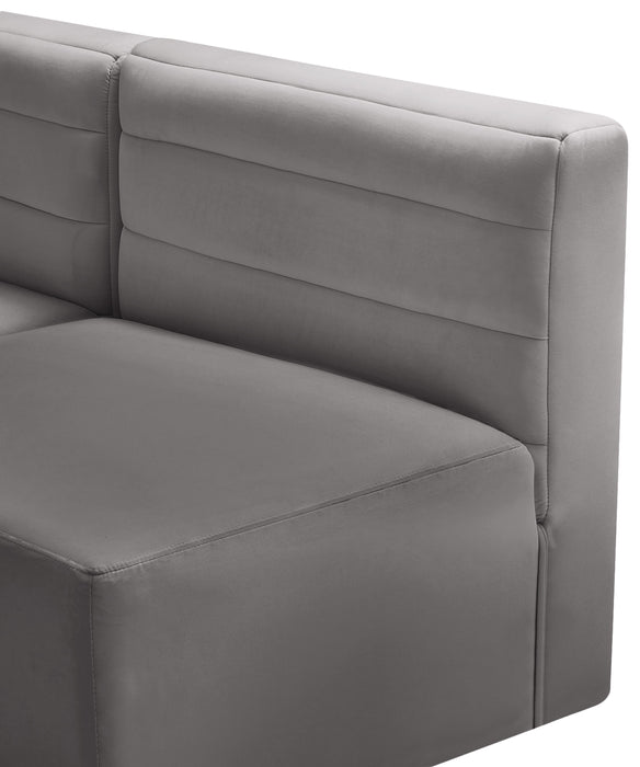 Quincy Velvet Modular Sectional - Sterling House Interiors