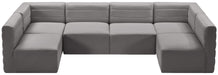 Quincy Velvet Modular Sectional - Sterling House Interiors