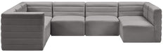 Quincy Velvet Modular Sectional - Sterling House Interiors