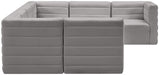 Quincy Velvet Modular Sectional - Sterling House Interiors