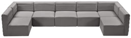 Quincy Velvet Modular Sectional - Sterling House Interiors