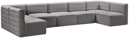 Quincy Velvet Modular Sectional - Sterling House Interiors