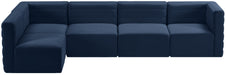 Quincy Velvet Modular Sectional - Sterling House Interiors