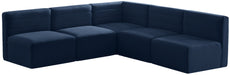 Quincy Velvet Modular Sectional - Sterling House Interiors