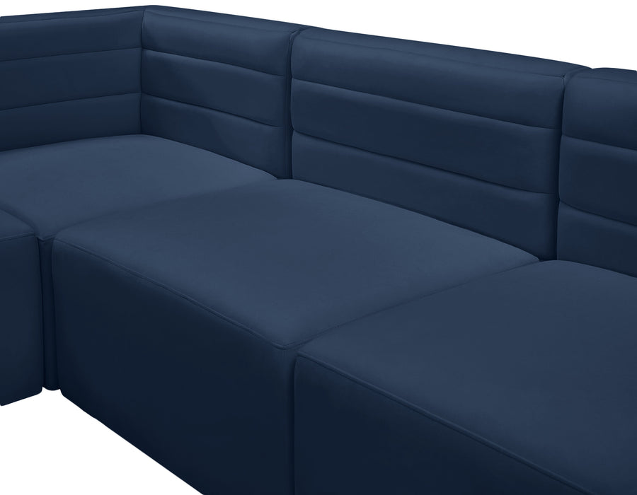 Quincy Velvet Modular Sectional - Sterling House Interiors