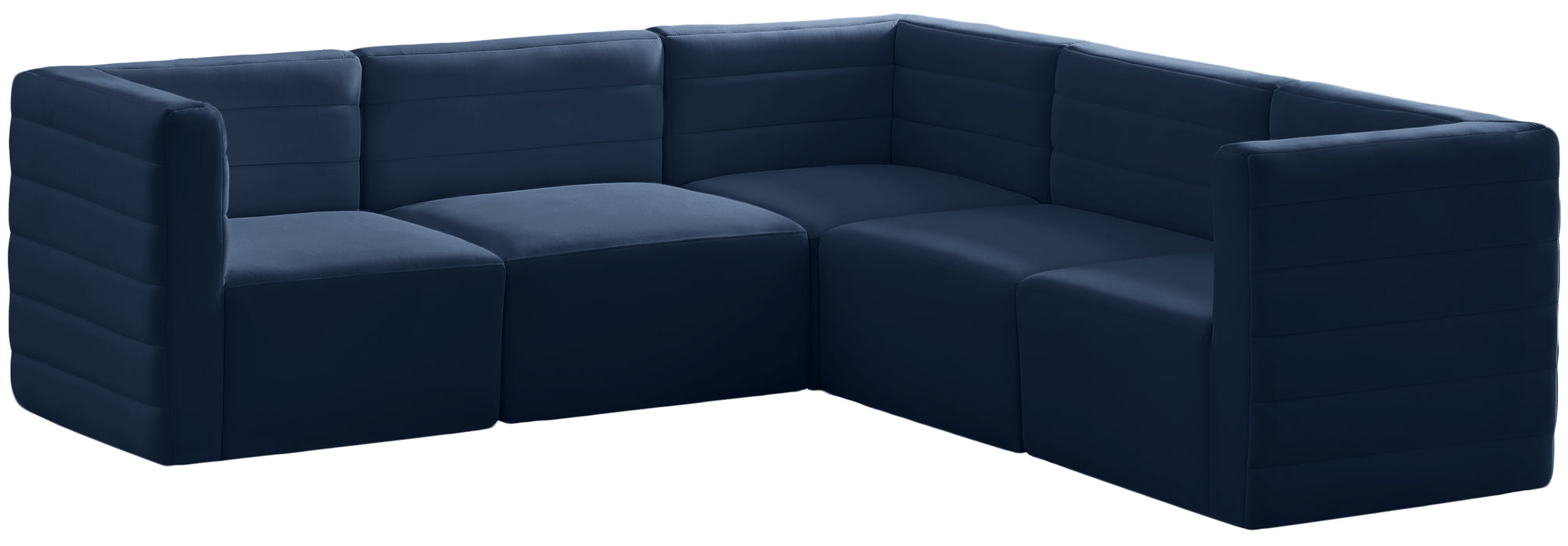 Quincy Velvet Modular Sectional - Sterling House Interiors