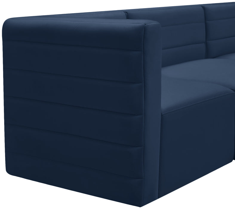Quincy Velvet Modular Sectional - Sterling House Interiors