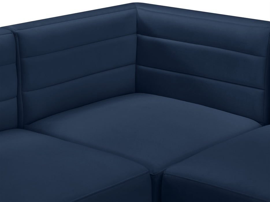 Quincy Velvet Modular Sectional - Sterling House Interiors