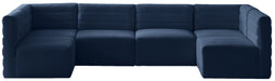 Quincy Velvet Modular Sectional - Sterling House Interiors