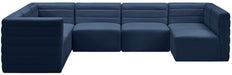 Quincy Velvet Modular Sectional - Sterling House Interiors