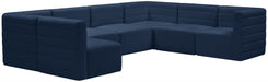 Quincy Velvet Modular Sectional - Sterling House Interiors