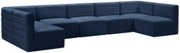 Quincy Velvet Modular Sectional - Sterling House Interiors