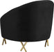 Serpentine Velvet Chair - Sterling House Interiors