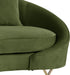 Serpentine Velvet Loveseat - Sterling House Interiors