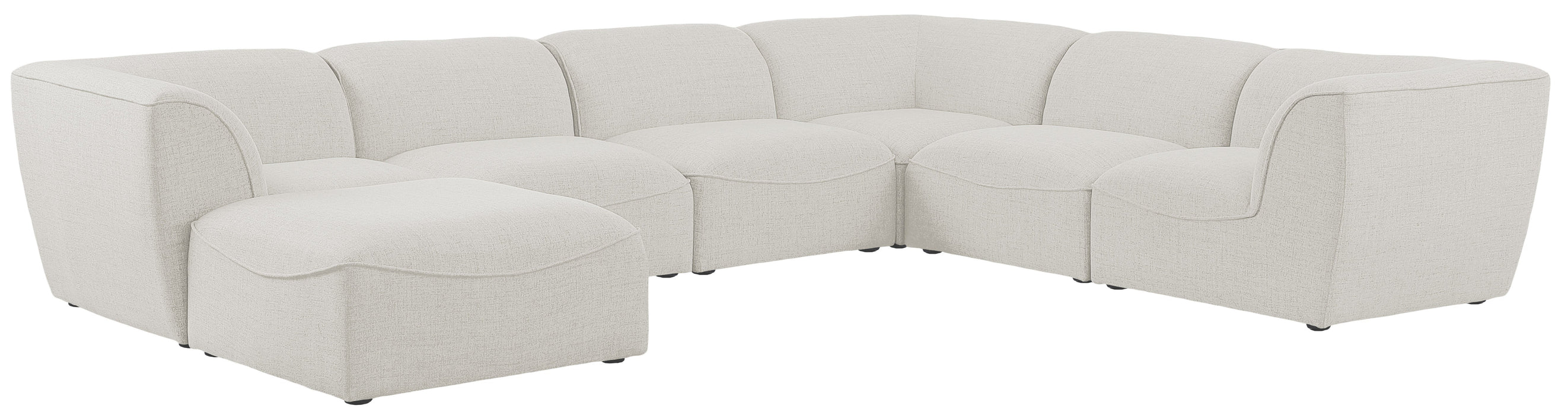 Miramar Durable Linen Modular Sectional - Sterling House Interiors