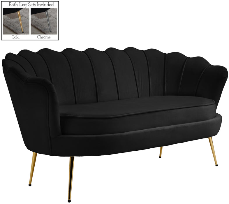 Gardenia Velvet Loveseat - Sterling House Interiors