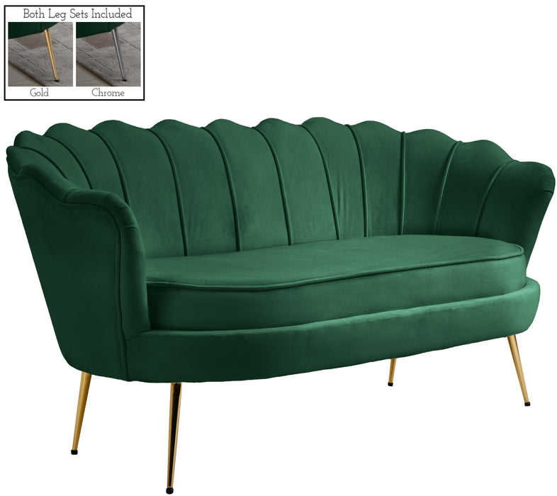 Gardenia Velvet Loveseat - Sterling House Interiors