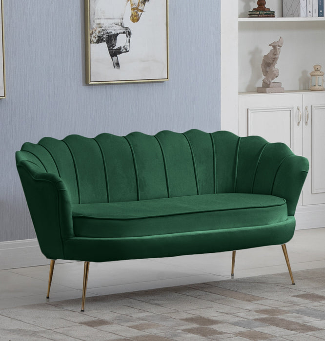 Gardenia Velvet Loveseat - Sterling House Interiors