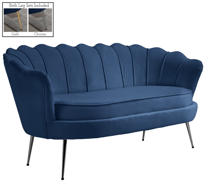 Gardenia Velvet Loveseat - Sterling House Interiors