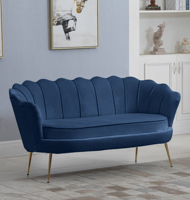 Gardenia Velvet Loveseat - Sterling House Interiors