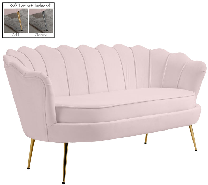 Gardenia Velvet Loveseat - Sterling House Interiors