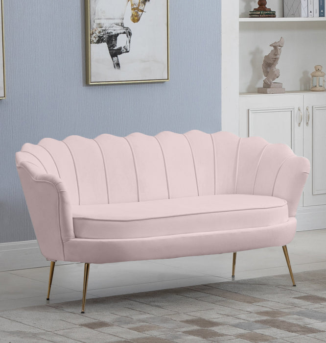 Gardenia Velvet Loveseat - Sterling House Interiors