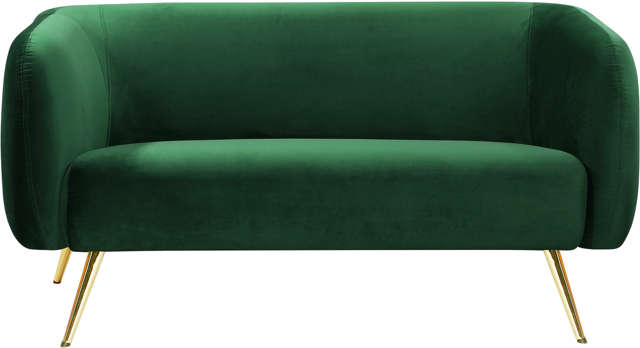 Harlow Velvet Loveseat - Sterling House Interiors