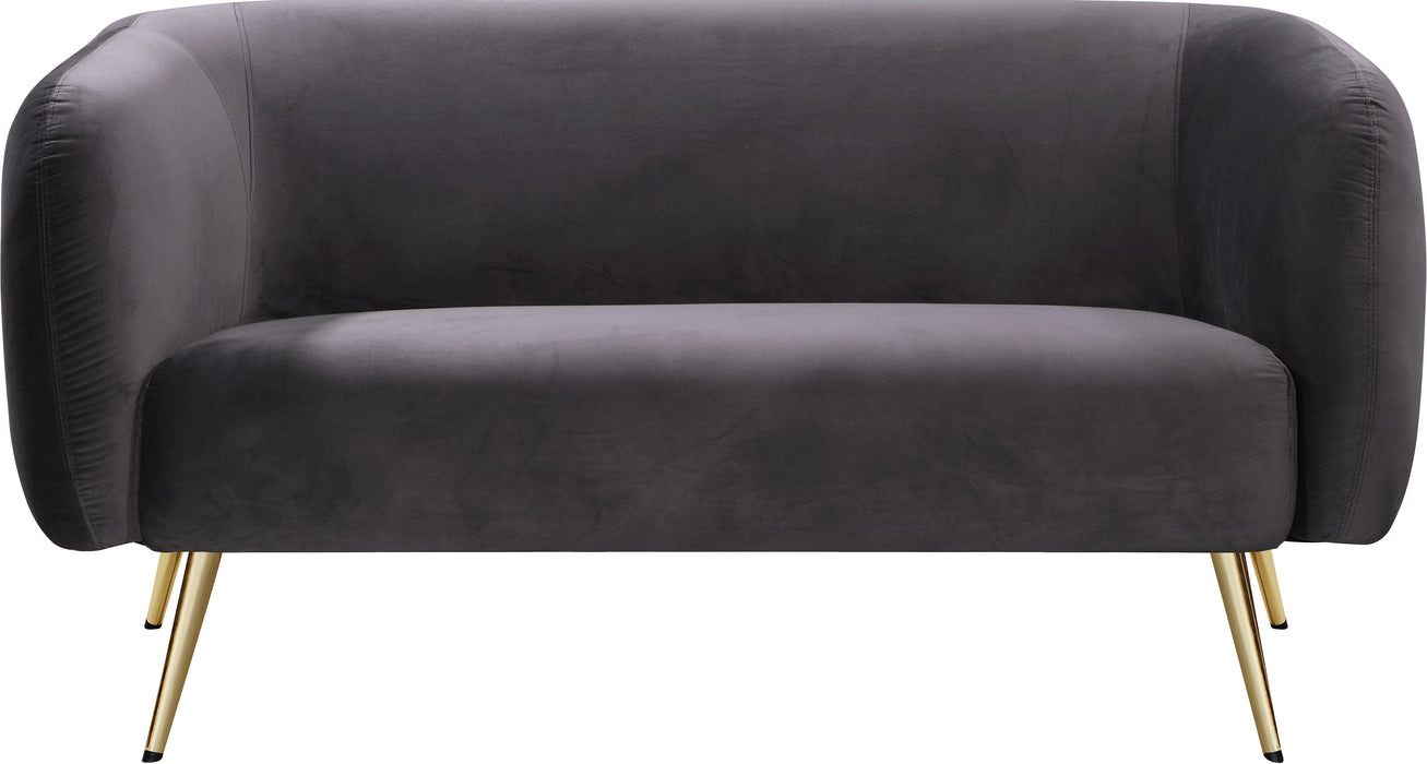 Harlow Velvet Loveseat - Sterling House Interiors