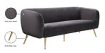 Harlow Velvet Sofa - Sterling House Interiors