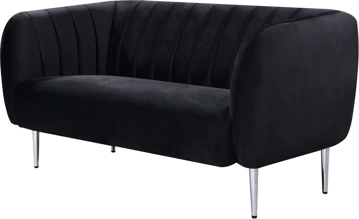 Willow Velvet Loveseat - Sterling House Interiors