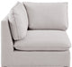 Mackenzie Navy Durable Linen Corner - Sterling House Interiors