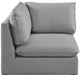 Mackenzie Navy Durable Linen Corner - Sterling House Interiors