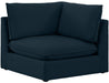 Mackenzie Navy Durable Linen Corner - Sterling House Interiors