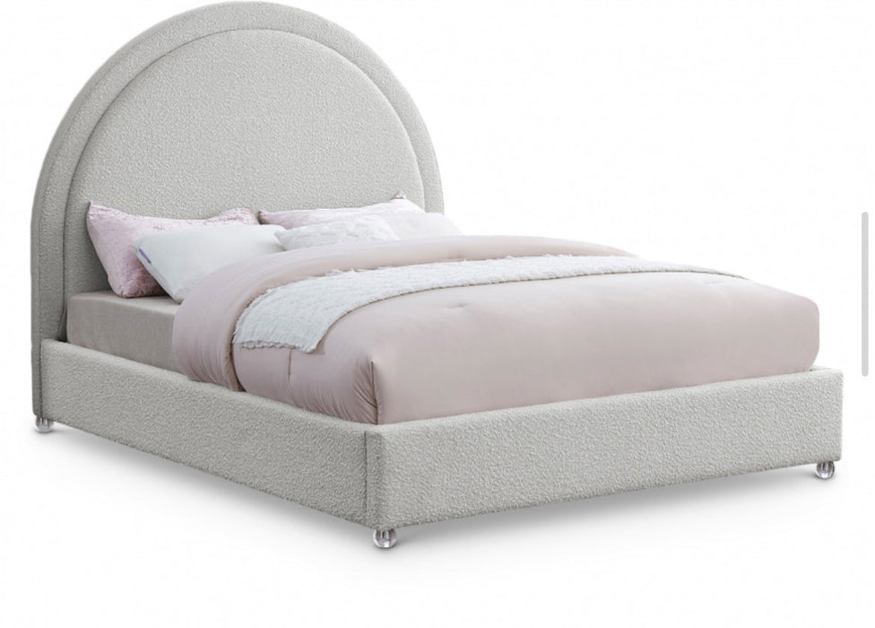 Mikela 5205 Boucle Fabric Bed