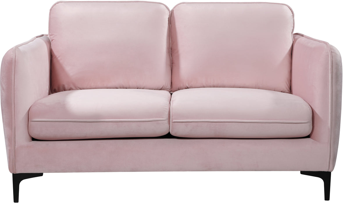 Poppy Velvet Loveseat - Sterling House Interiors