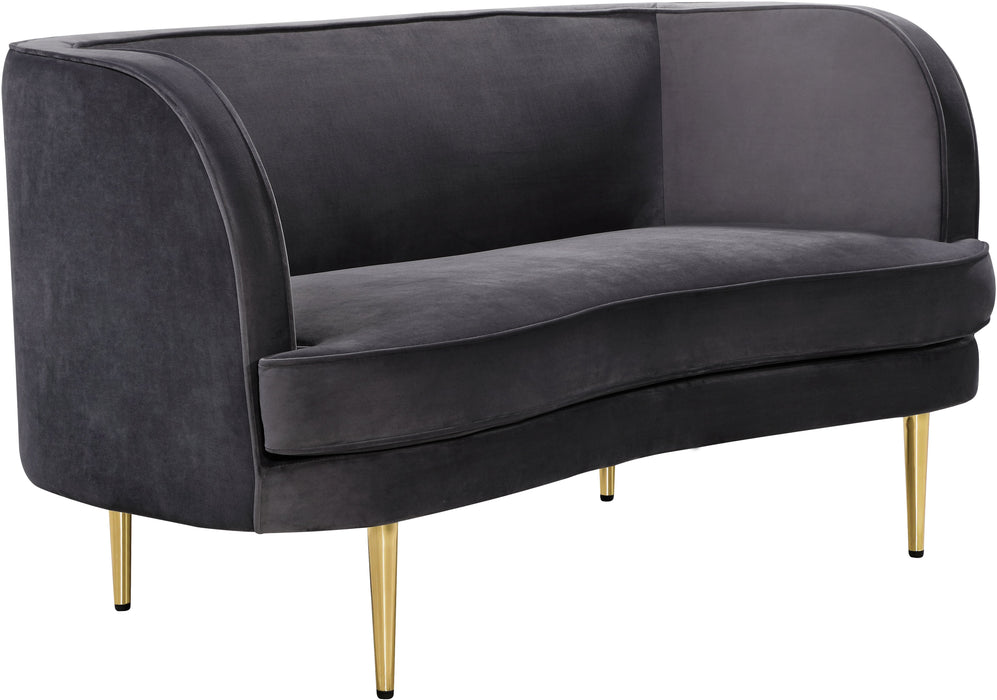 Vivian Velvet Loveseat - Sterling House Interiors