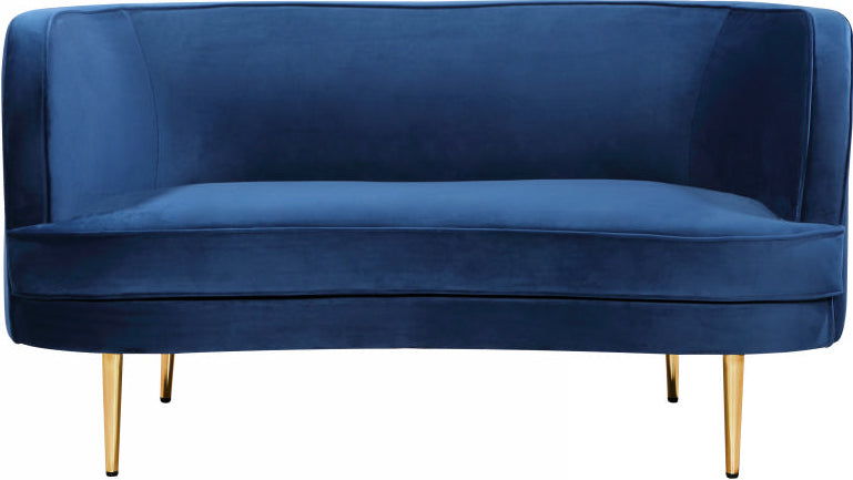 Vivian Velvet Loveseat - Sterling House Interiors